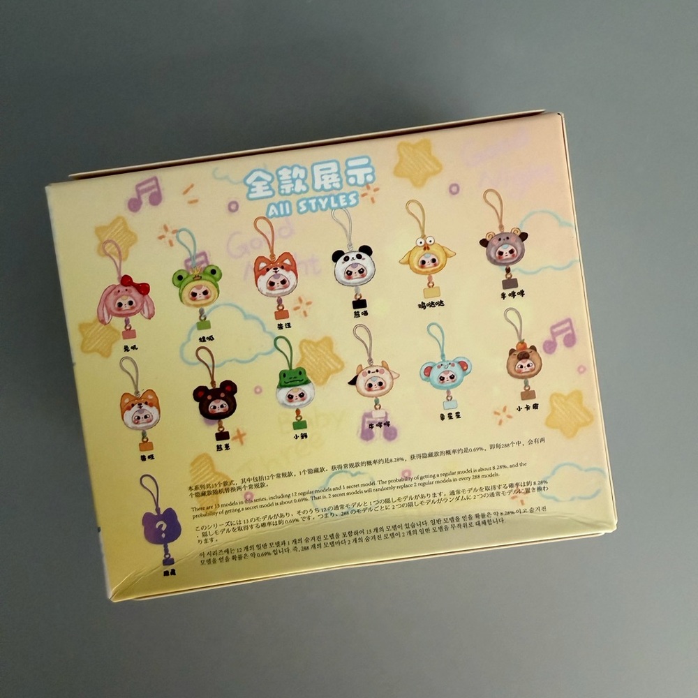Baby Three Phone Lanyard – New Blind Box - Picture 3 of 3
